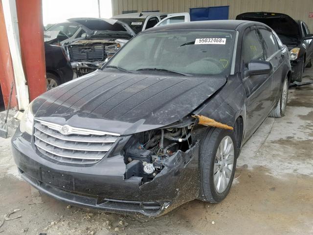 1C3LC46K88N206187 - 2008 CHRYSLER SEBRING LX BLACK photo 2