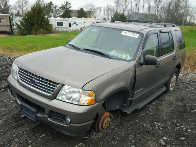 1FMZU73K84UA27085 - 2004 FORD EXPLORERXL BROWN photo 2