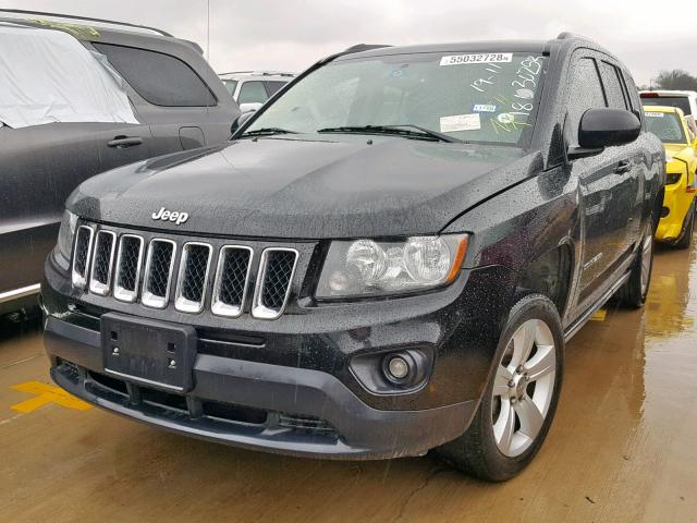 1C4NJCBB4FD192026 - 2015 JEEP COMPASS SP შავი ფოტო 2