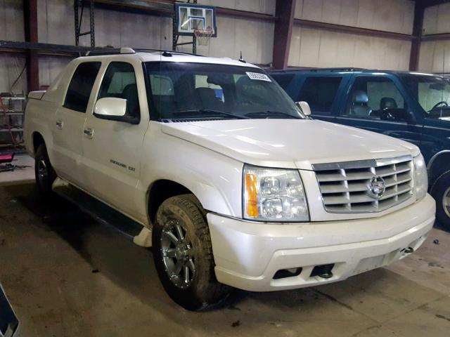 3GYEK62N54G277475 - 2004 CADILLAC ESCALADE E WHITE photo 1