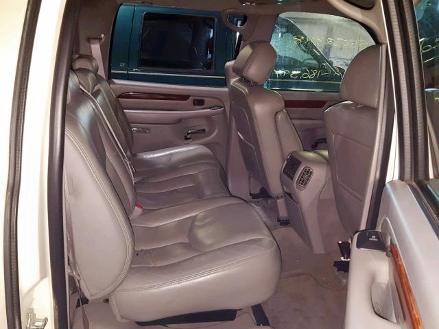 3GYEK62N54G277475 - 2004 CADILLAC ESCALADE E WHITE photo 6