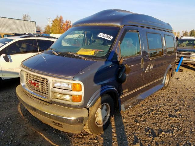 1GDFG15M2T1010224 - 1996 GMC SAVANA RV BLUE photo 2