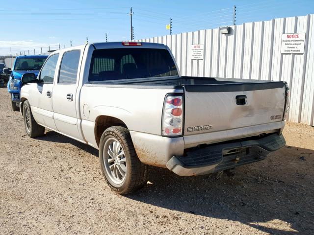 2GTEC13T051349602 - 2005 GMC NEW SIERRA GRAY photo 3