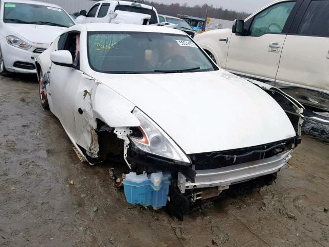 JN1AZ4EH0EM634833 - 2014 NISSAN 370Z BASE WHITE photo 1