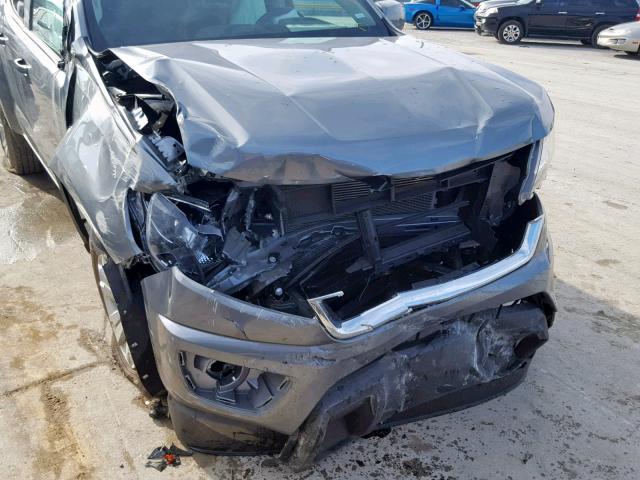 1GCGSCEN7J1304534 - 2018 CHEVROLET COLORADO L CHARCOAL photo 9