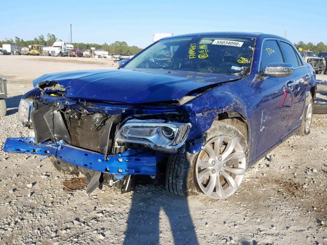 2C3CCAAG8JH316978 - 2018 CHRYSLER 300 TOURIN BLUE photo 2