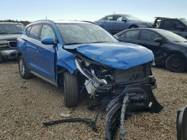 KM8J33A44HU475746 - 2017 HYUNDAI TUCSON LIM BLUE photo 1