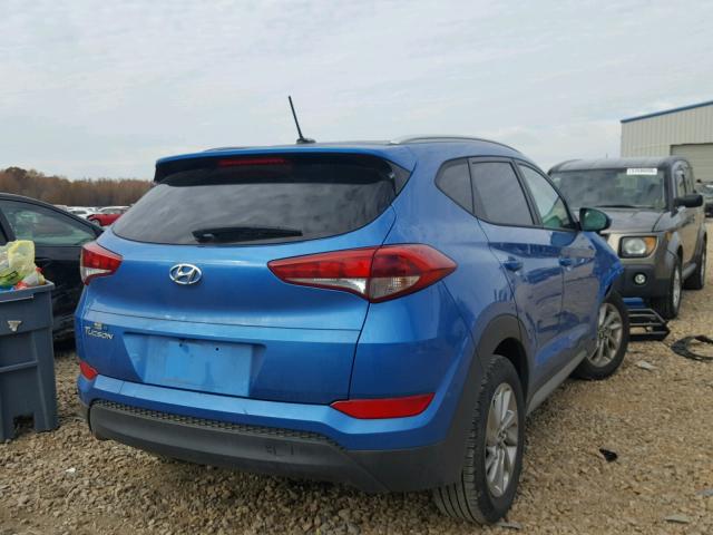 KM8J33A44HU475746 - 2017 HYUNDAI TUCSON LIM BLUE photo 4