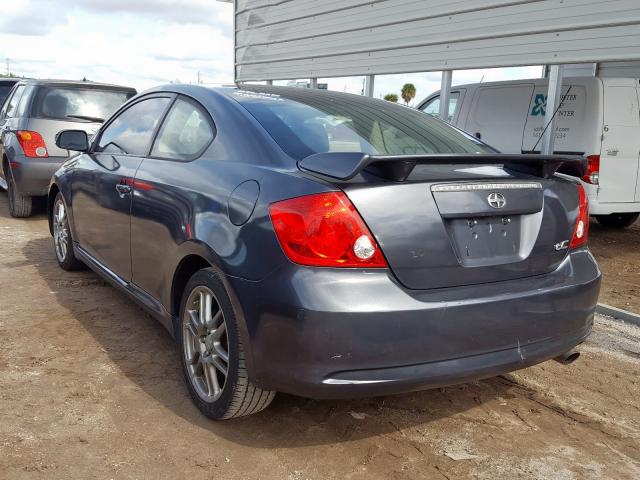 JTKDE177970207162 - 2007 TOYOTA SCION TC გრაფიტი ფოტო 3