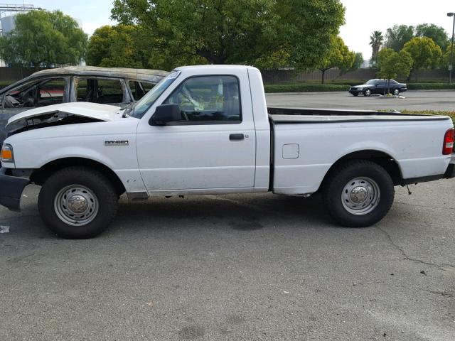 1FTYR10D36PA75163 - 2006 FORD RANGER WHITE photo 9