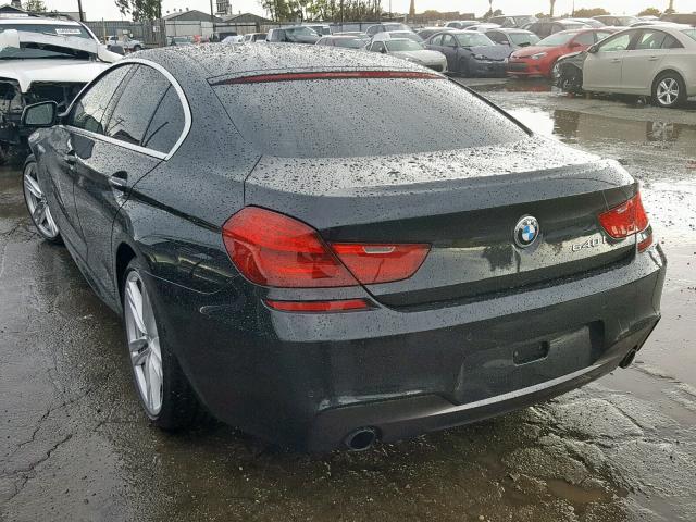 WBA6A0C53DDZ03303 - 2013 BMW 640 I BLACK photo 3