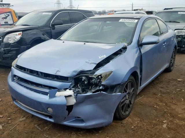 JTKDE167880239894 - 2008 TOYOTA SCION TC ლურჯი ფოტო 2
