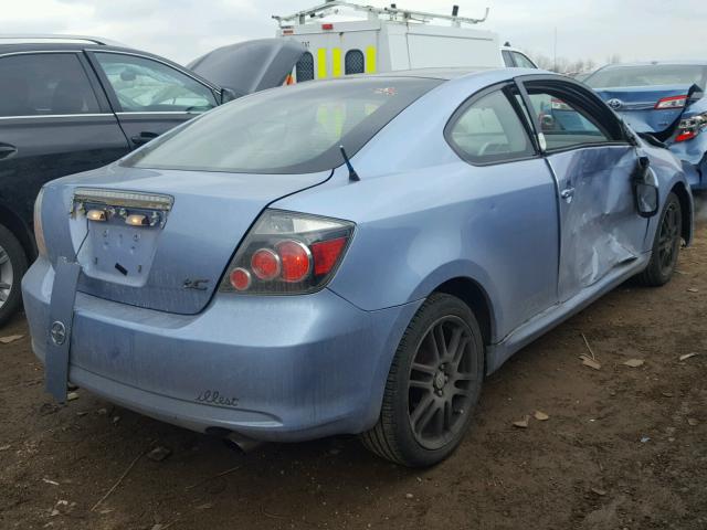 JTKDE167880239894 - 2008 TOYOTA SCION TC ლურჯი ფოტო 4