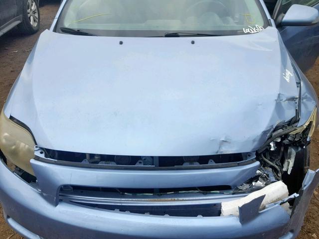 JTKDE167880239894 - 2008 TOYOTA SCION TC ლურჯი ფოტო 7