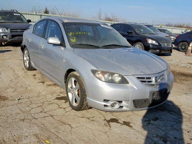 JM1BK123241200913 - 2004 MAZDA 3 S SILVER photo 1