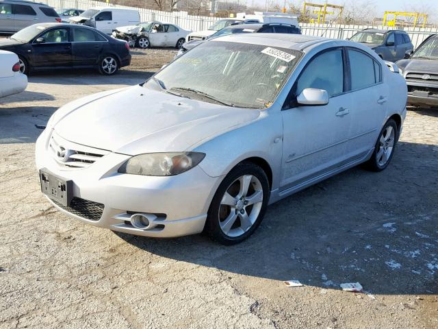 JM1BK123241200913 - 2004 MAZDA 3 S SILVER photo 2