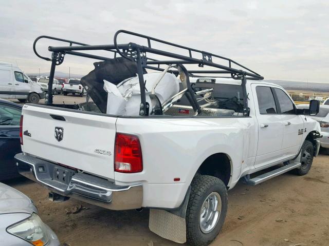 3C63RRHL3HG650493 - 2017 RAM 3500 SLT WHITE photo 4