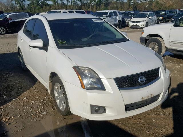 3N1AB6AP5CL685796 - 2012 NISSAN SENTRA 2.0 WHITE photo 1