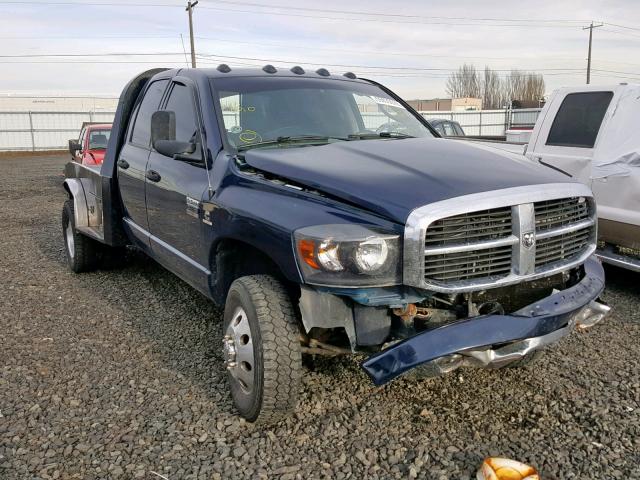 3D7MX48AX7G842048 - 2007 DODGE RAM 3500 S BLACK photo 1