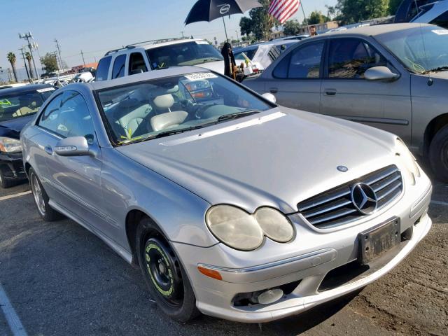 WDBTJ75J84F092352 - 2004 MERCEDES-BENZ CLK 500 SILVER photo 1