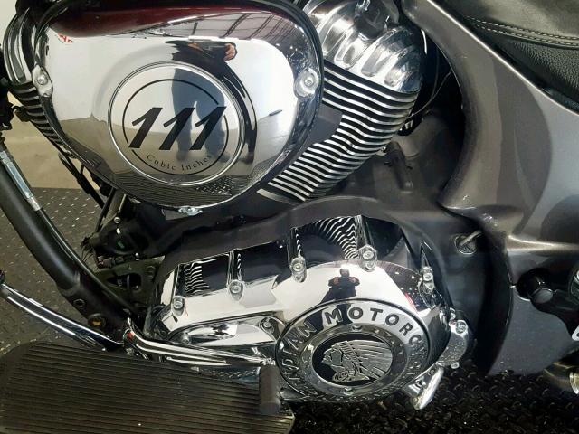 56KTHAAA8J3365510 - 2018 INDIAN MOTORCYCLE CO. SPRINGFIEL GRAY photo 6