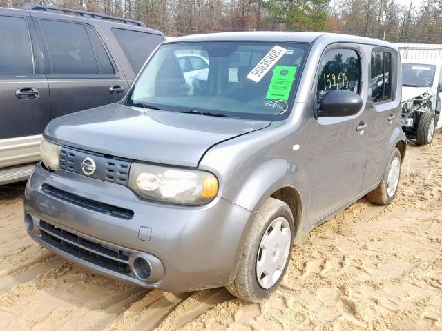 JN8AZ2KR0AT157646 - 2010 NISSAN CUBE BASE GRAY photo 2