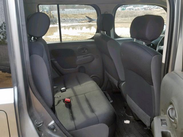 JN8AZ2KR0AT157646 - 2010 NISSAN CUBE BASE GRAY photo 6