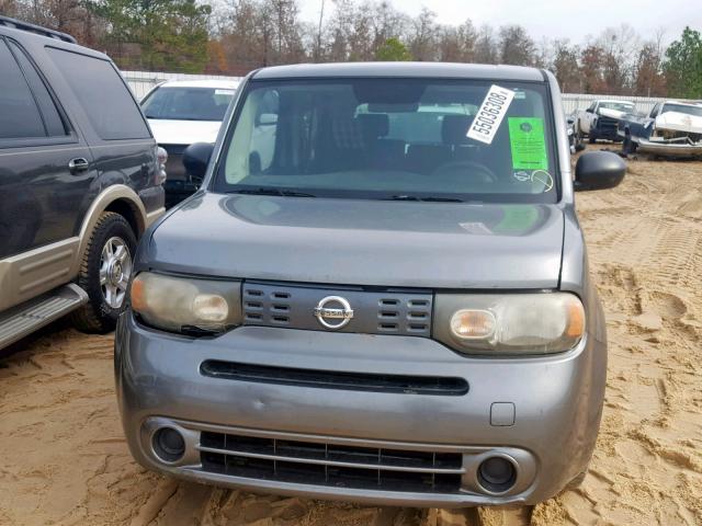 JN8AZ2KR0AT157646 - 2010 NISSAN CUBE BASE GRAY photo 9