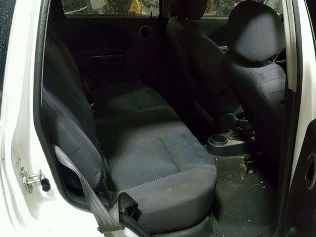 KL1TD66628B236298 - 2008 CHEVROLET AVEO BASE Ақ фото 6