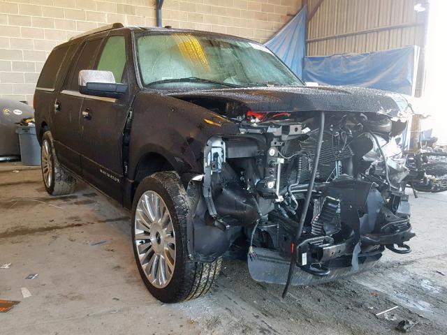 5LMJJ3LT3HEL08859 - 2017 LINCOLN NAVIGATOR Қара фото 1