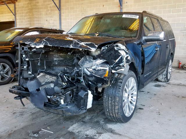 5LMJJ3LT3HEL08859 - 2017 LINCOLN NAVIGATOR Қара фото 2