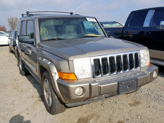 1J8HG58206C165547 - 2006 JEEP COMMANDER CHARCOAL photo 1