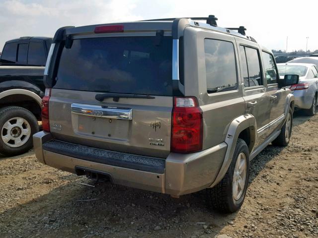 1J8HG58206C165547 - 2006 JEEP COMMANDER CHARCOAL photo 4