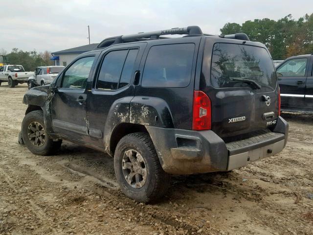 5N1AN0NW1FN652958 - 2015 NISSAN XTERRA X BLACK photo 3