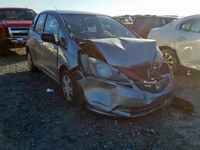 JHMGE88229S038477 - 2009 HONDA FIT GRAY photo 1