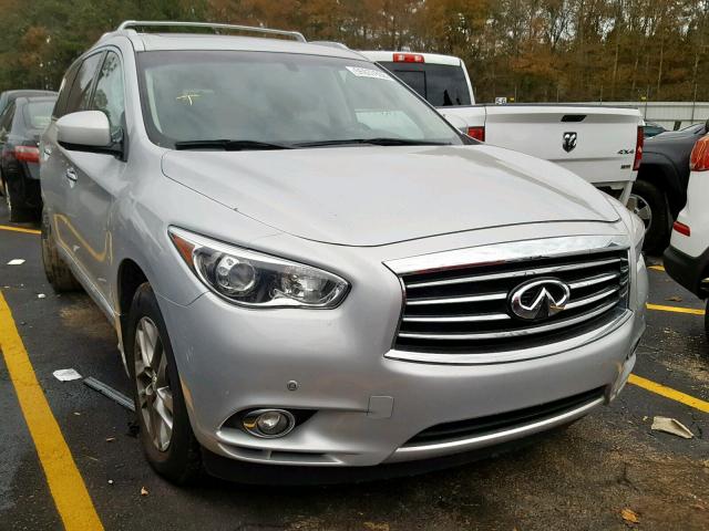 5N1AL0MN5DC330427 - 2013 INFINITI JX35 BASE SILVER photo 1