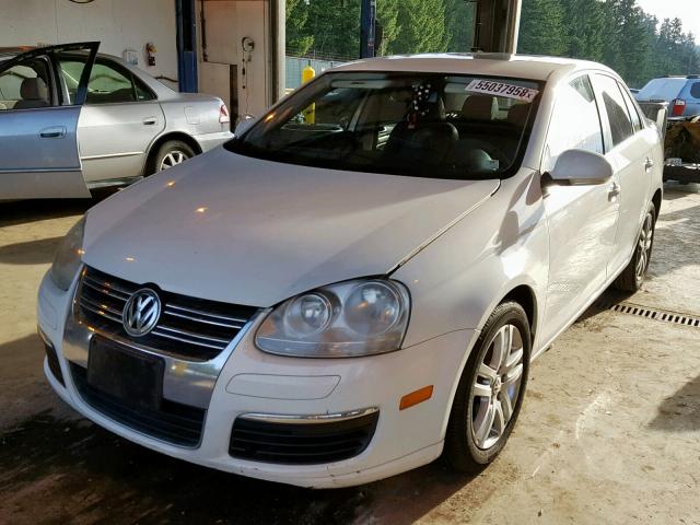 3VWSG71K87M031501 - 2007 VOLKSWAGEN JETTA 2.5 WHITE photo 2