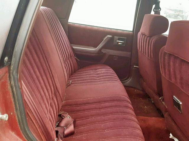 1G3AG55N7P6426180 - 1993 OLDSMOBILE CUTLASS CI RED photo 6