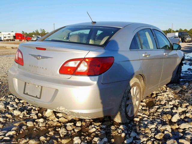 1C3LC46J58N215565 - 2008 CHRYSLER SEBRING LX SILVER photo 4