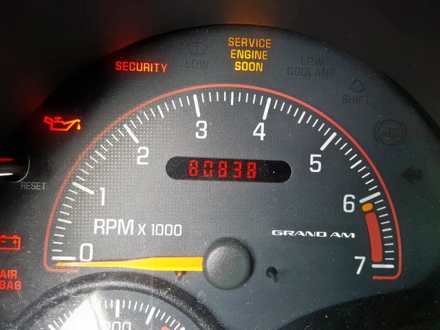 1G2NF52E72M508413 - 2002 PONTIAC GRAND AM S SILVER photo 8