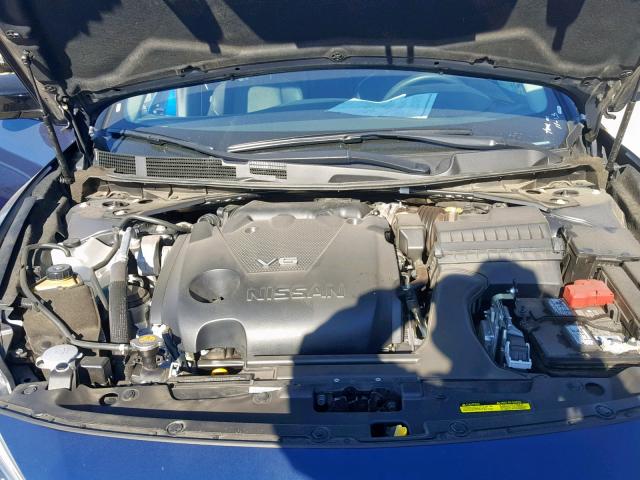 1N4AA6AP3JC377864 - 2018 NISSAN MAXIMA 3.5 BLUE photo 7