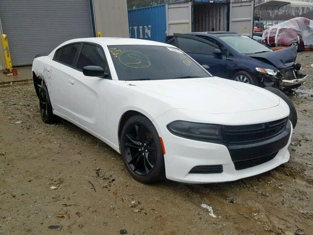 2C3CDXBG3JH312724 - 2018 DODGE CHARGER SX WHITE photo 1