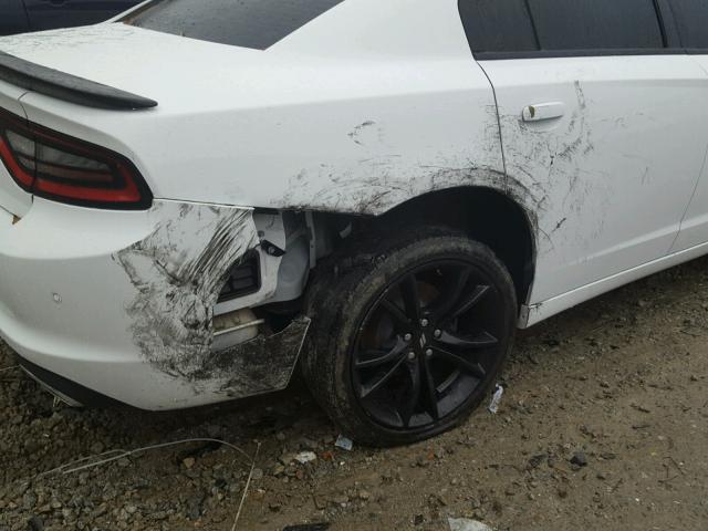 2C3CDXBG3JH312724 - 2018 DODGE CHARGER SX WHITE photo 9