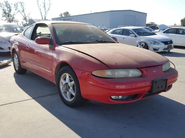 1G3NF12E7XC378666 - 1999 OLDSMOBILE ALERO GLS RED photo 1