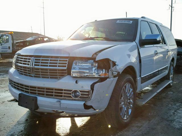 5LMJJ3J53AEJ06615 - 2010 LINCOLN NAVIGATOR Ақ фото 2