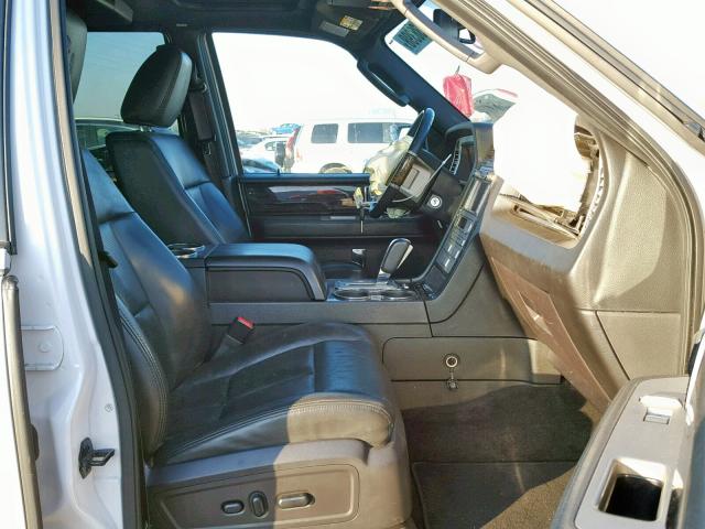 5LMJJ3J53AEJ06615 - 2010 LINCOLN NAVIGATOR Ақ фото 5