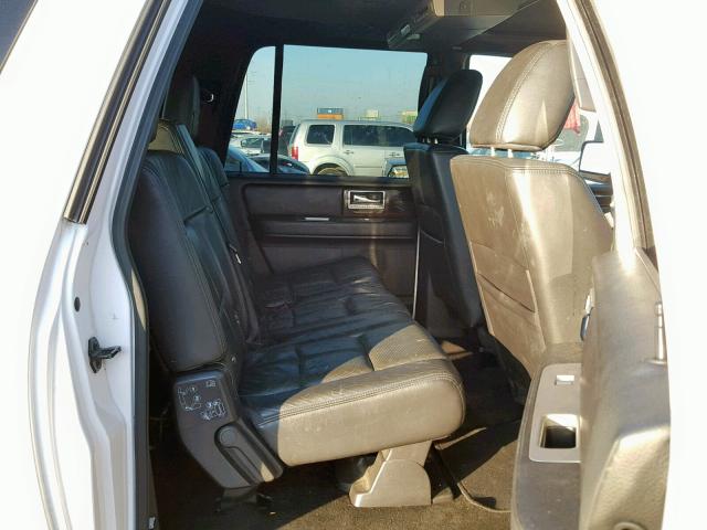 5LMJJ3J53AEJ06615 - 2010 LINCOLN NAVIGATOR Ақ фото 6