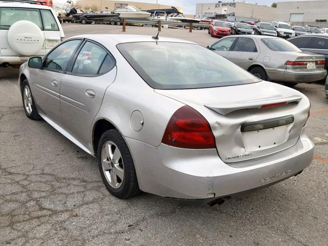 2G2WP552761136284 - 2006 PONTIAC GRAND PRIX GRAY photo 3
