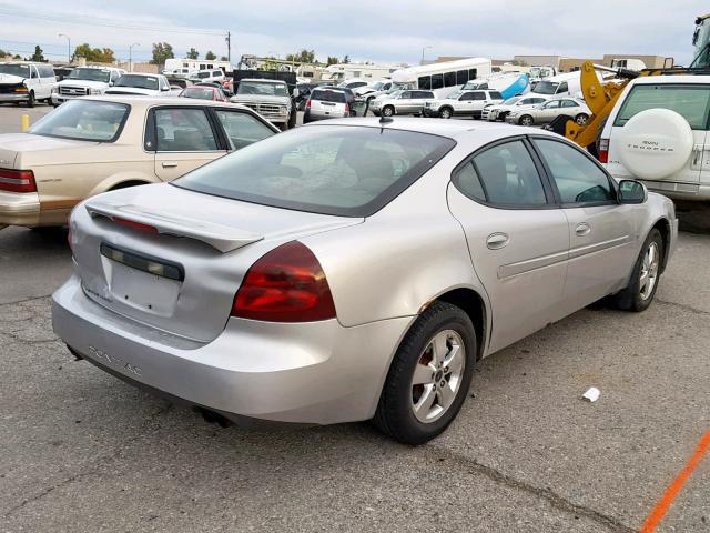 2G2WP552761136284 - 2006 PONTIAC GRAND PRIX GRAY photo 4