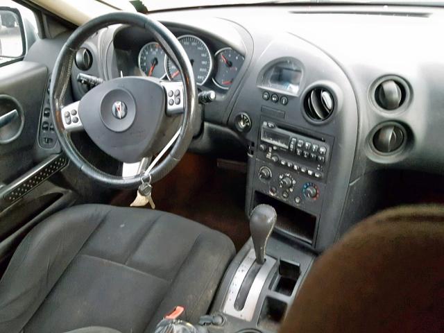2G2WP552761136284 - 2006 PONTIAC GRAND PRIX GRAY photo 9